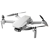 DJI Mini 2, Ultraleichte faltbare Kameradrohne, 3-Achsen-Gimbal mit 4K Kamera, 12 MP, 31 min Flugzeit, OcuSync 2.0 10 km HD-Videoübertragung, QuickShots, Drohne für Einsteiger, Grau