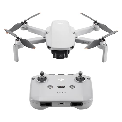 DJI Mini 2 SE, leichte und faltbare Mini-Kameradrohne mit 2.7K Video, intelligenten Modi, 10 km Videoübertragung, 31 min Flugzeit, unter 249 g, einfach zu bedienen, Fotoshooting, Straßenaufnahmen, C0