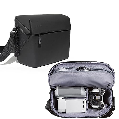 XBERSTAR Original tragbare Tasche Aufbewahrungstasche Schultertasche für DJI Mini 3/Mini 3 Pro Zubehör, Schwarz , Kompakt