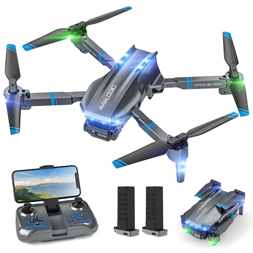 H24 Drohne mit Kamera HD 1080P, RC Drone für Erwachsene und Kinder, Faltbar Quadcopter mit WiFi Übertragung, 26-30 Mins Lange Flugzeit, Mini Drohne Spielzeug Geschenke für Jungen Mädchen Anfänger