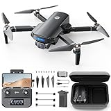 Holy Stone HS360S Drohne mit Kamera 4K GPS für Erwachsene, 3KM Große Reichweite 5G Bildübertragung, 20 Min. Lange Flugzeit, Follow-Me,Rückkehr,RC faltbar Drohnen komplettset unter 249g Anfänger,C0